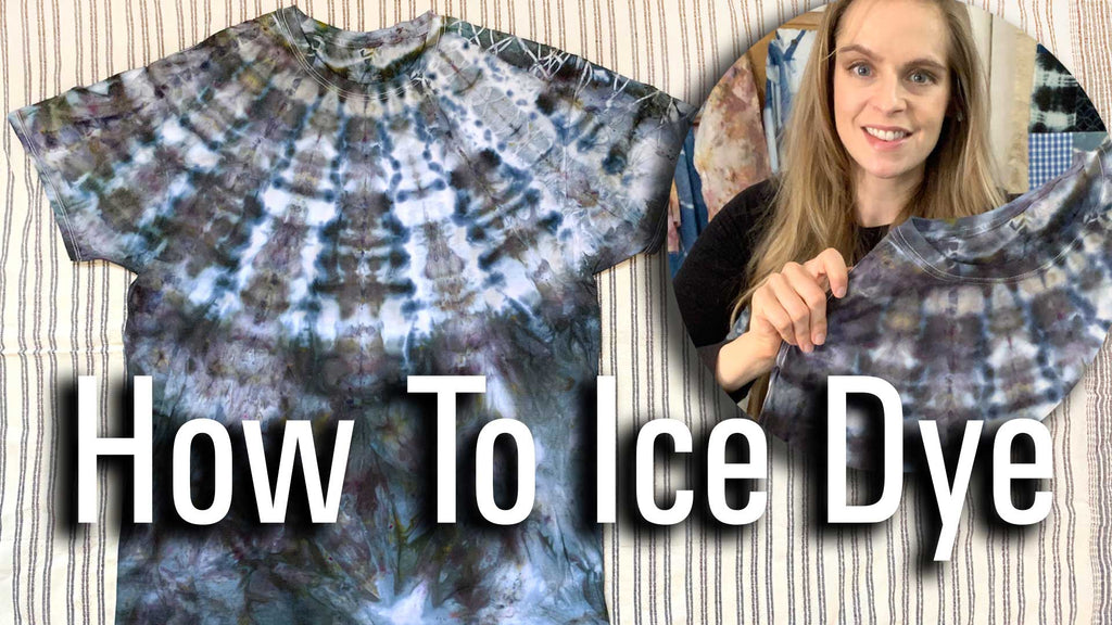 how to ice dye for beginners skillshare class