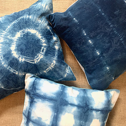 shibori tie dye pillow covers handmade