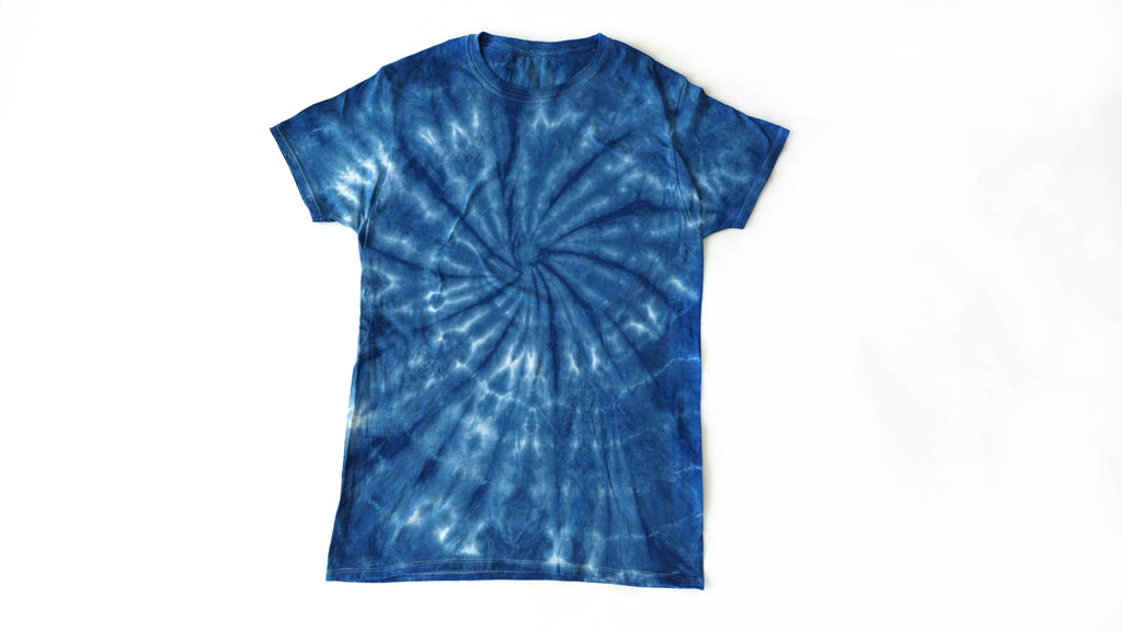 Indigo Tie Dye Shibori Tshirt Size M Free Shipping