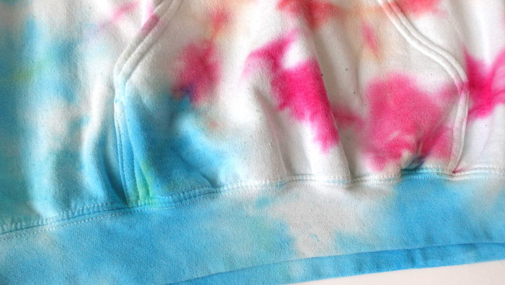 Tie Dye Vintage Graphic Hoodie Size S Free Shipping